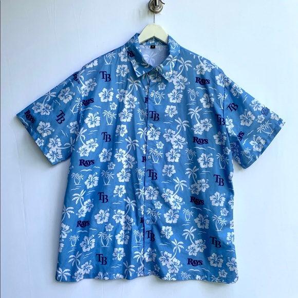 tampa bay rays hawaiian shirt